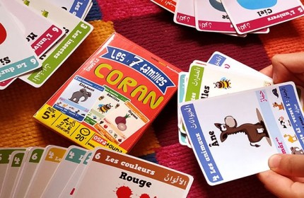 Le Jeu des 7 familles version apprentissage de l'arabe